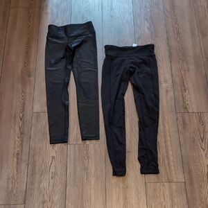 Ivivva Black Kids Leggings Set